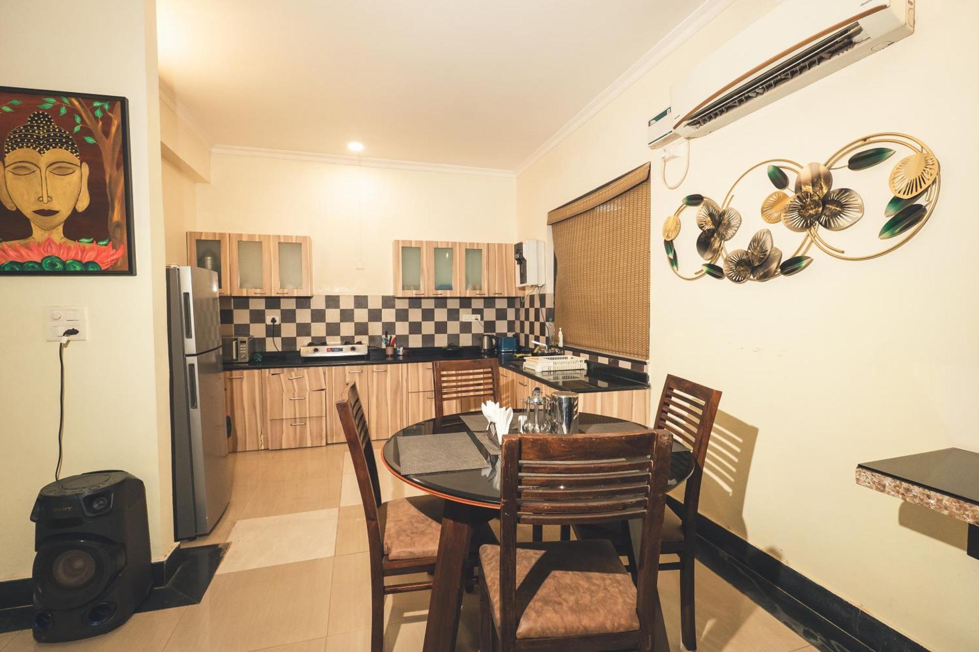 Villa M - Lagoon 4 Calangute 3Bhk Pool Facing, Breakfast Included 果阿旧城 外观 照片